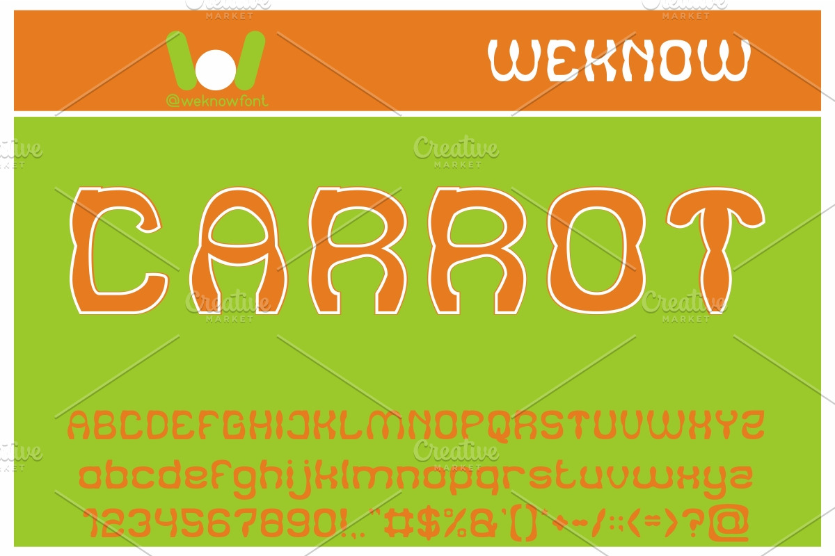 Red King Crab font, a Font by weknow (Photo 5 of 5)