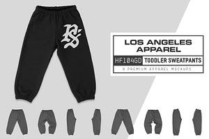 Los Angeles HF104GD Toddler Sweats