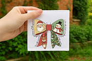 Vintage Christmas png, Christmas Coq, an Illustration by Libby Wishes (Thumbnail 2 of 6)
