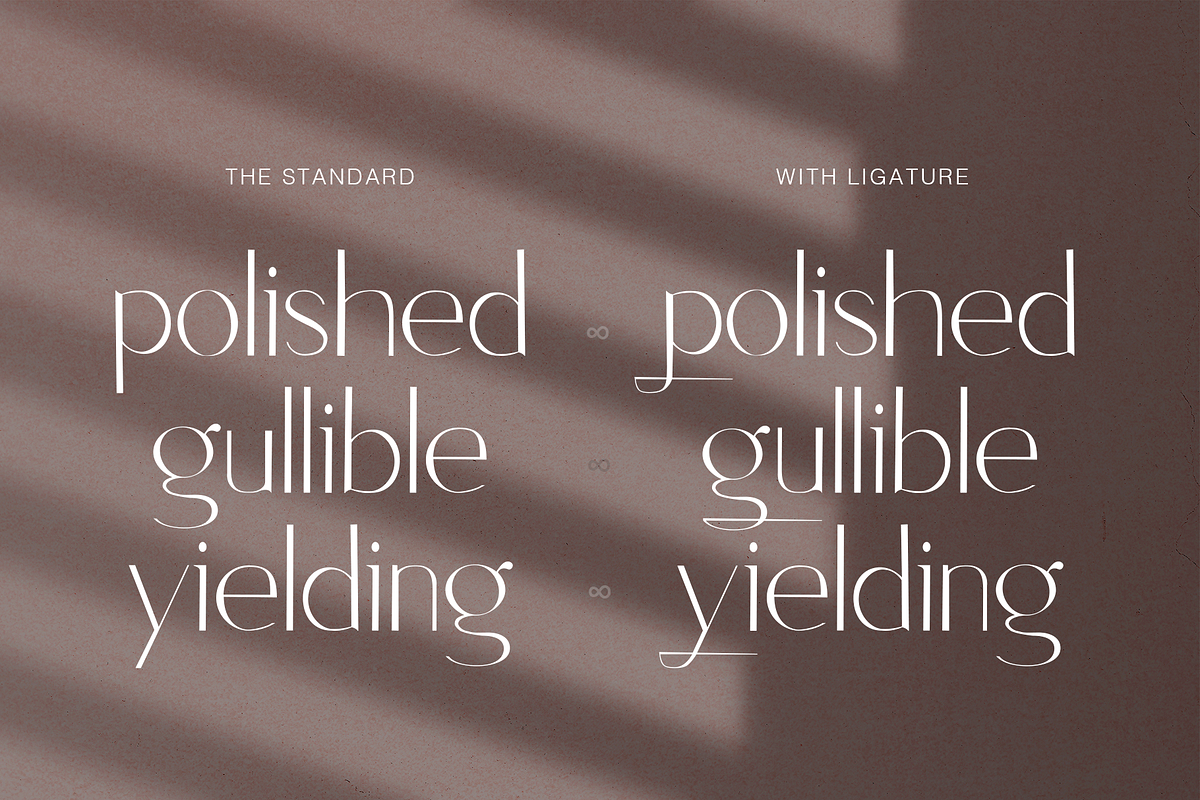 Peggie - Light Modern Sans Display, a Sans Serif Font by Cloverons (Photo 2 of 14)