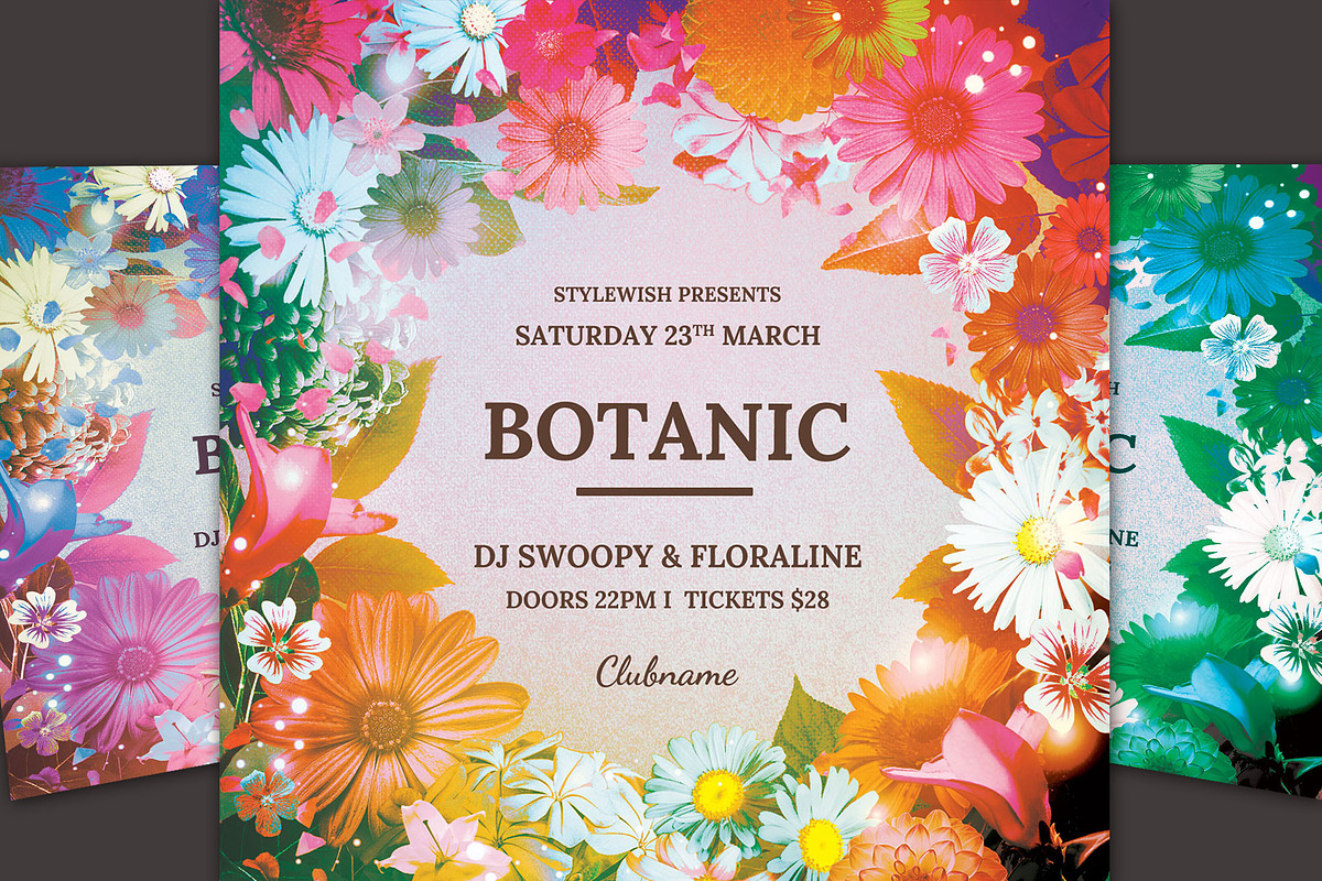 Botanic Flyer, a Flyer Template by styleWish