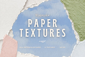 Watercolor Paper Textures