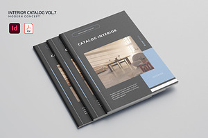 Interior Catalog Vol.7, a Brochure Template by Bewalrus Studio