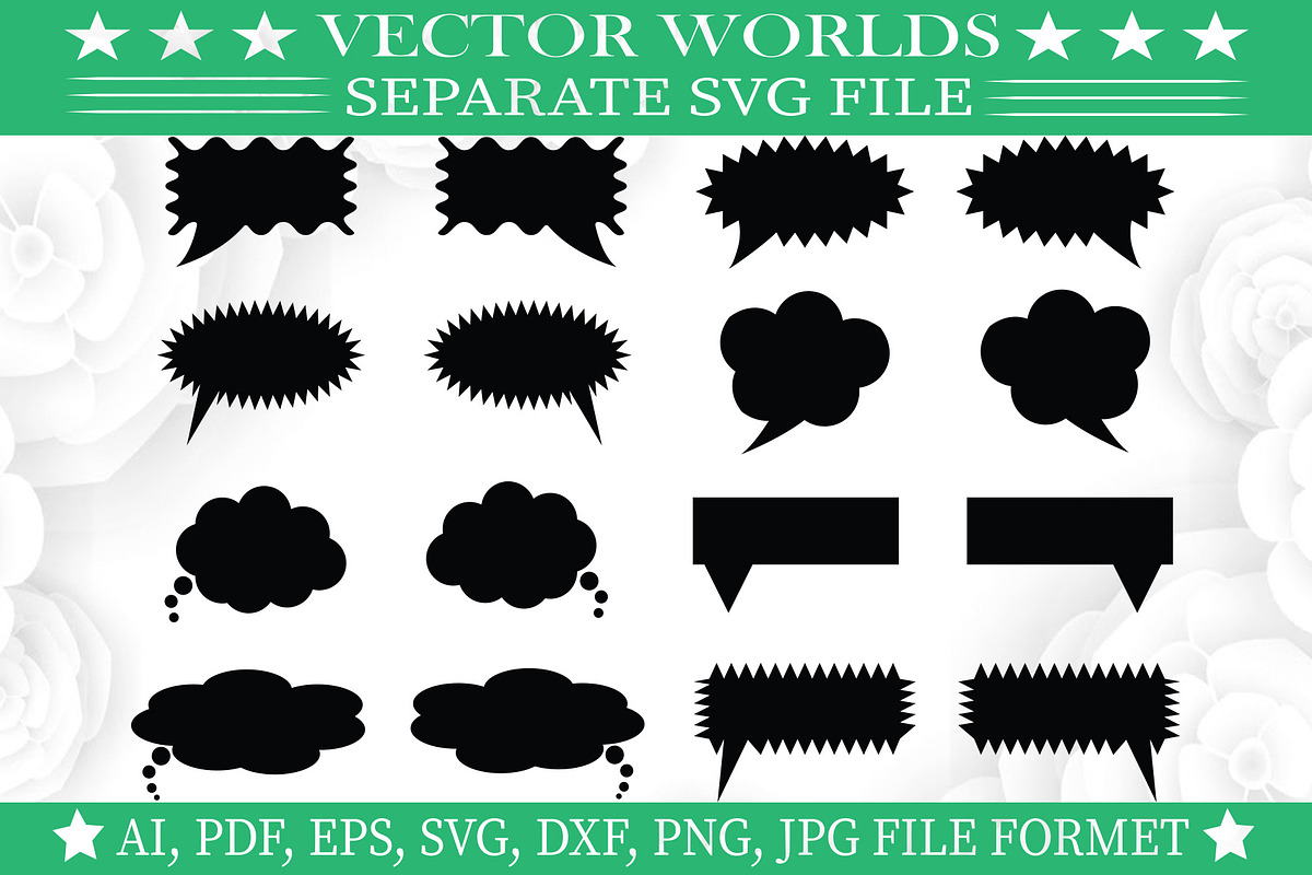 Action Signs Bubble Svg, Bubble Svg, an Object Graphic by VectorWorlds