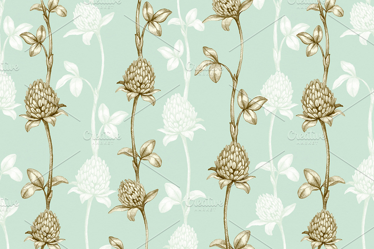 Wild flora. Drawings and patterns, a Pattern Graphic by Sundra (Photo 11 of 12)