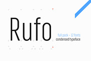 Rufo – Full pack, a Sans Serif Font by Russian Fonts (Thumbnail 1 of 10)