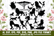 Lion King Bundle svg | Graphic Objects ~ Creative Market