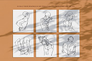 Abstract Male Figure Line Art, a Person Illustration by Rough Edges Supply Co. (Thumbnail 3 of 8)