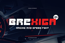 Brexiga - Speed & Racing Font