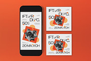 White Iftar Discount Flyer Set, a Flyer Template by graphicook (Thumbnail 3 of 3)