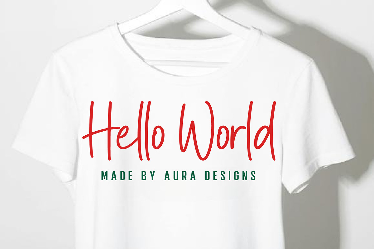 Welcome Christmas, a Slab Serif Font by Aura Typeface (Photo 5 of 8)