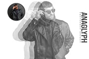 Anaglyph Photoshop Effect, an Action Add-On by S Graphic Studio (Thumbnail 1 of 3)