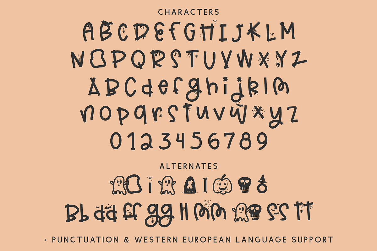 Spooky Szn - A Fun Halloween Font, a Handwritten Font by Beck McCormick (Photo 10 of 10)