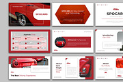 Spocar -Cars Presentation PowerPoint, a Presentation Template by Raseuki (Thumbnail 3 of 6)