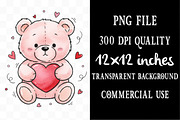 Valentine's Day Clipart, an Illustration by Designking (Thumbnail 4 of 5)
