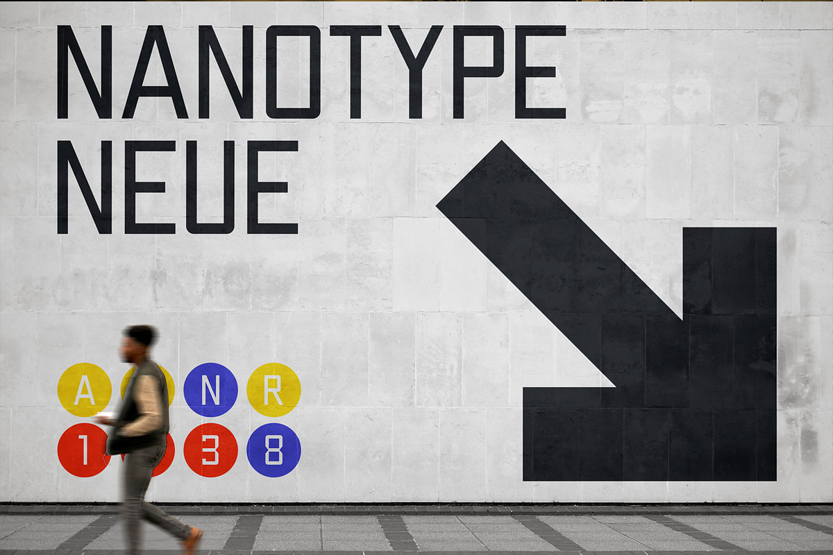 Nano Neue | Geometric San Serif, a Sans Serif Font by Beveled Design Co. (Photo 6 of 10)