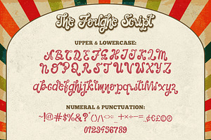 The Foughe Script - Retro Font