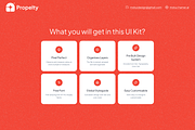 Web Design for house Property & Rent, an UI Kit Template by MokuiDesign (Thumbnail 3 of 5)
