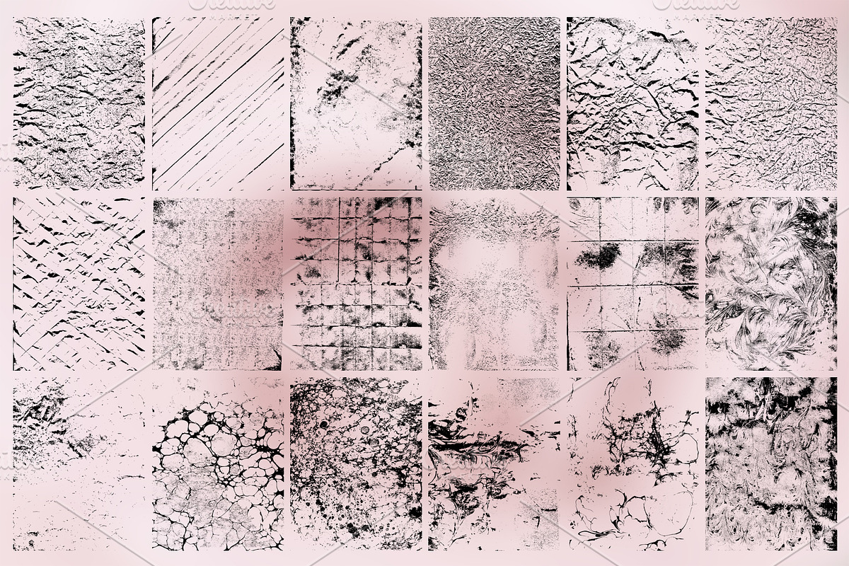 Distressed Texture Overlays., a Texture Graphic by TaPilipa (Photo 8 of 8)