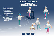 Lifestyle Of A Modern Elderly People, a Characters & Person 3D Model by Artem Varnitsin (Thumbnail 1 of 3)