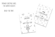 2026 Christmas and New year icon set, a Seasonal Illustration by SaintPic illustrations (Thumbnail 3 of 4)