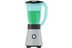 Blender with freshly squeezed juice, a Food Illustration by Sky Pics Studio