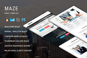 Maze - Responsive Email Template