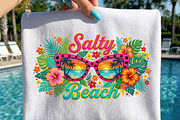 Floral Salty Beach Png Floral Summer, an Illustration by Designworld (Thumbnail 1 of 4)