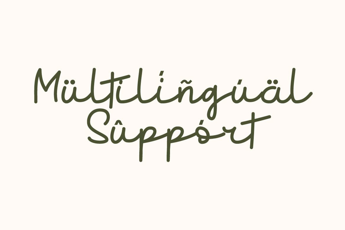 Sectro Minimalist Script, a Script Font by Artiveko (Photo 6 of 8)