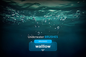 Underwater Effect Photoshop Brushes