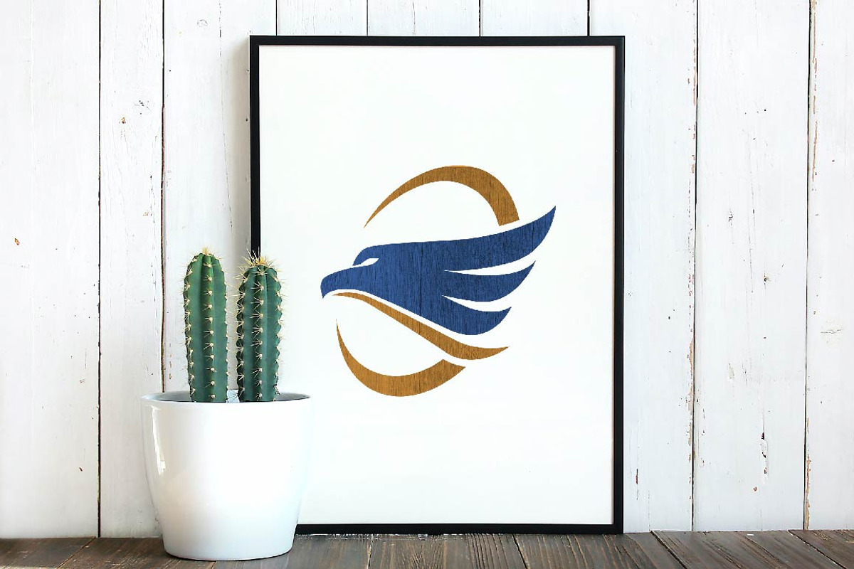 Circle Eagle Hawk Falcon Bird Logo, a Branding & Logo Template by jongcreative (Photo 4 of 4)