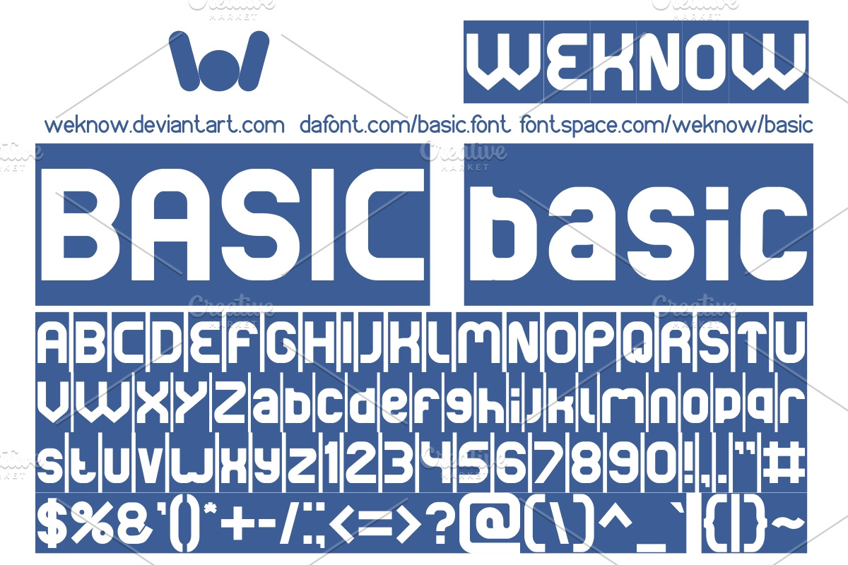 basic font preview 6