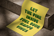 Watermelon Font, a Sans Serif Font by Handmadefont (Thumbnail 5 of 14)