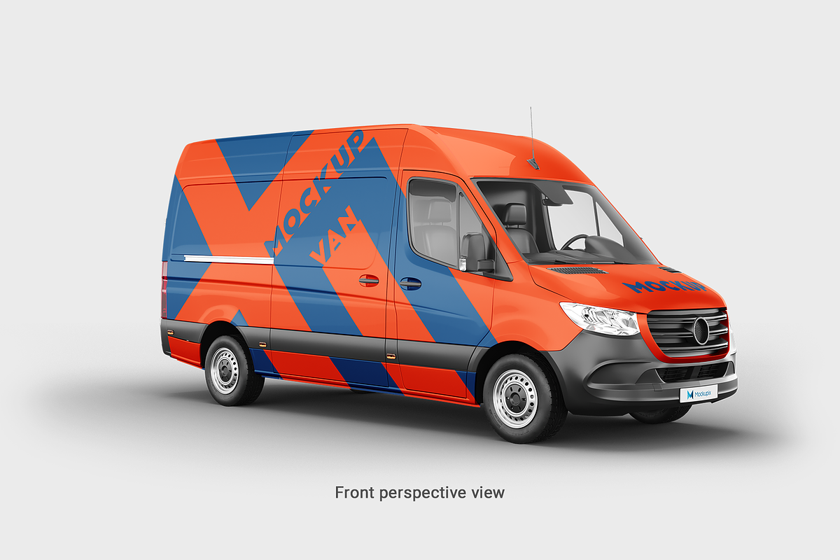 Van Mockup 9, an Advertising Mockup by Mockupix (Photo 5 of 9)