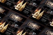 Exclusive Saturdays Flyer Template, a Flyer Template by Creative Waffle (Thumbnail 2 of 5)