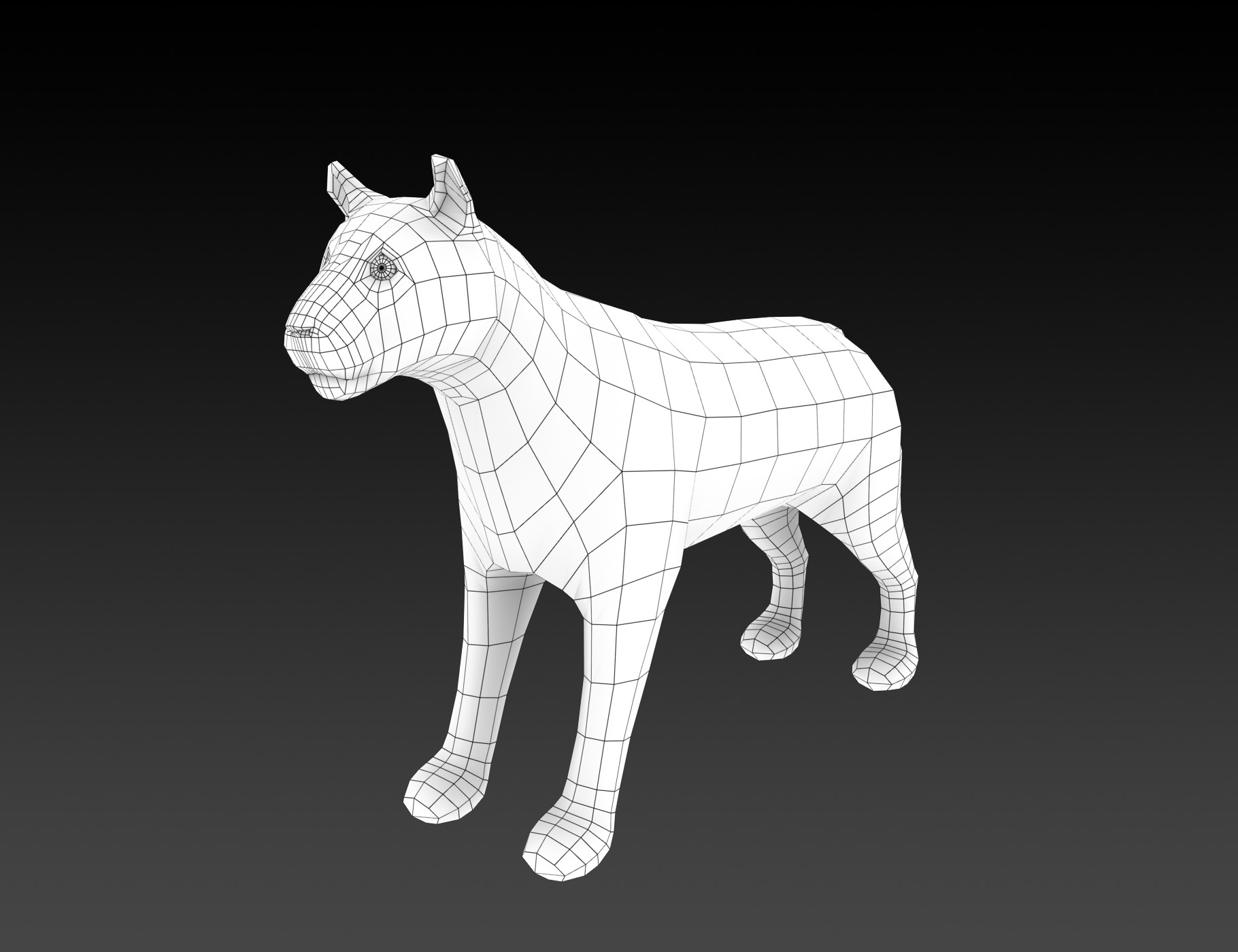 Low Poly Tiger 3D Model, an Animal 3D Model by theresumepark