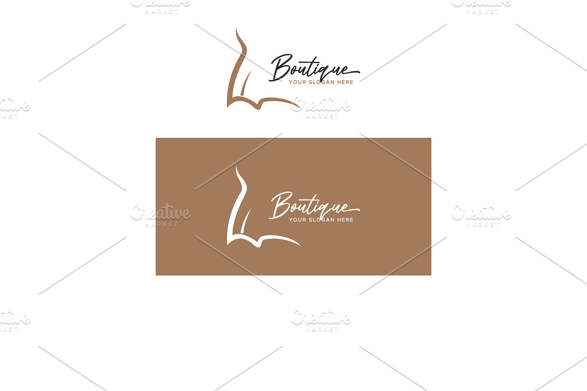 Simple coat hanger logo template des, a Branding & Logo Template by LOGOCREATIVE