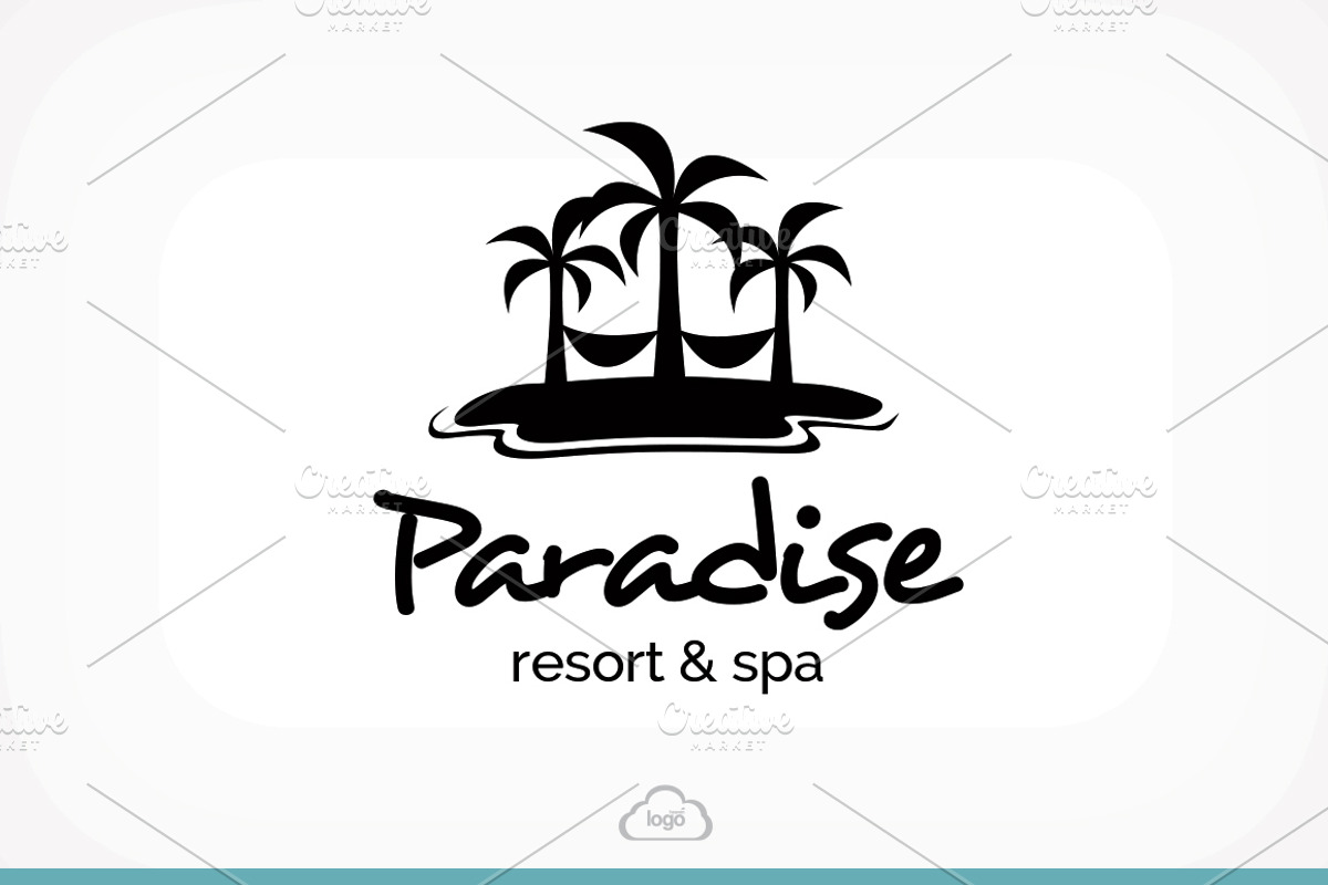 Paradise Resort & Spa Logo, a Branding & Logo Template by Logo Heaven (Photo 4 of 5)