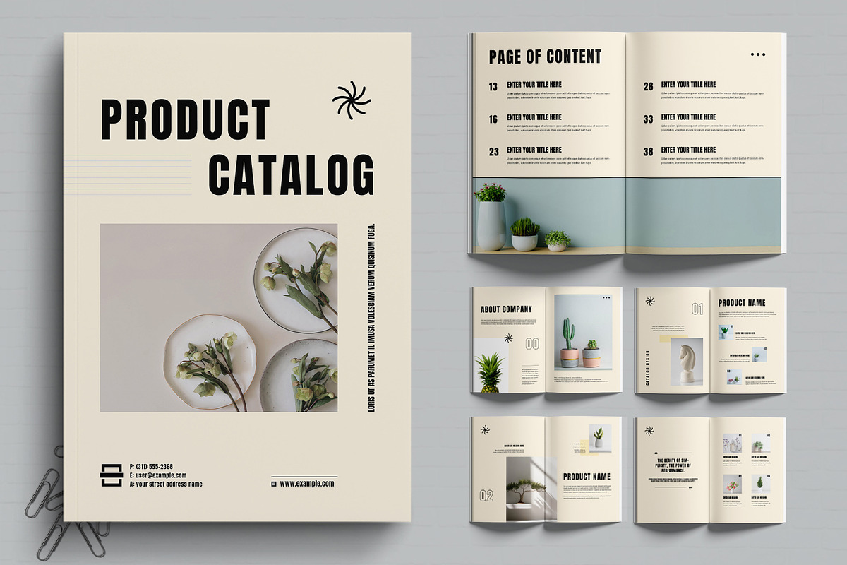 Product Catalogue Template Layout, a Brochure Template by MightyDesign (Photo 1 of 6)
