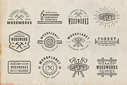 Vintage Carpentry Emblems part 3, a Branding & Logo Template by AkimD (Thumbnail 5 of 7)