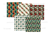 Christmas Digital Paper Set, a Pattern Graphic by GlamArtZhanna (Thumbnail 3 of 3)