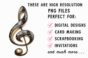 Black and Gold New Year Clipart, an Illustration by Libby Wishes (Thumbnail 4 of 7)