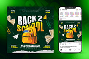 Back to School Flyer Template, a Templates & Theme by Artonix (Thumbnail 3 of 3)
