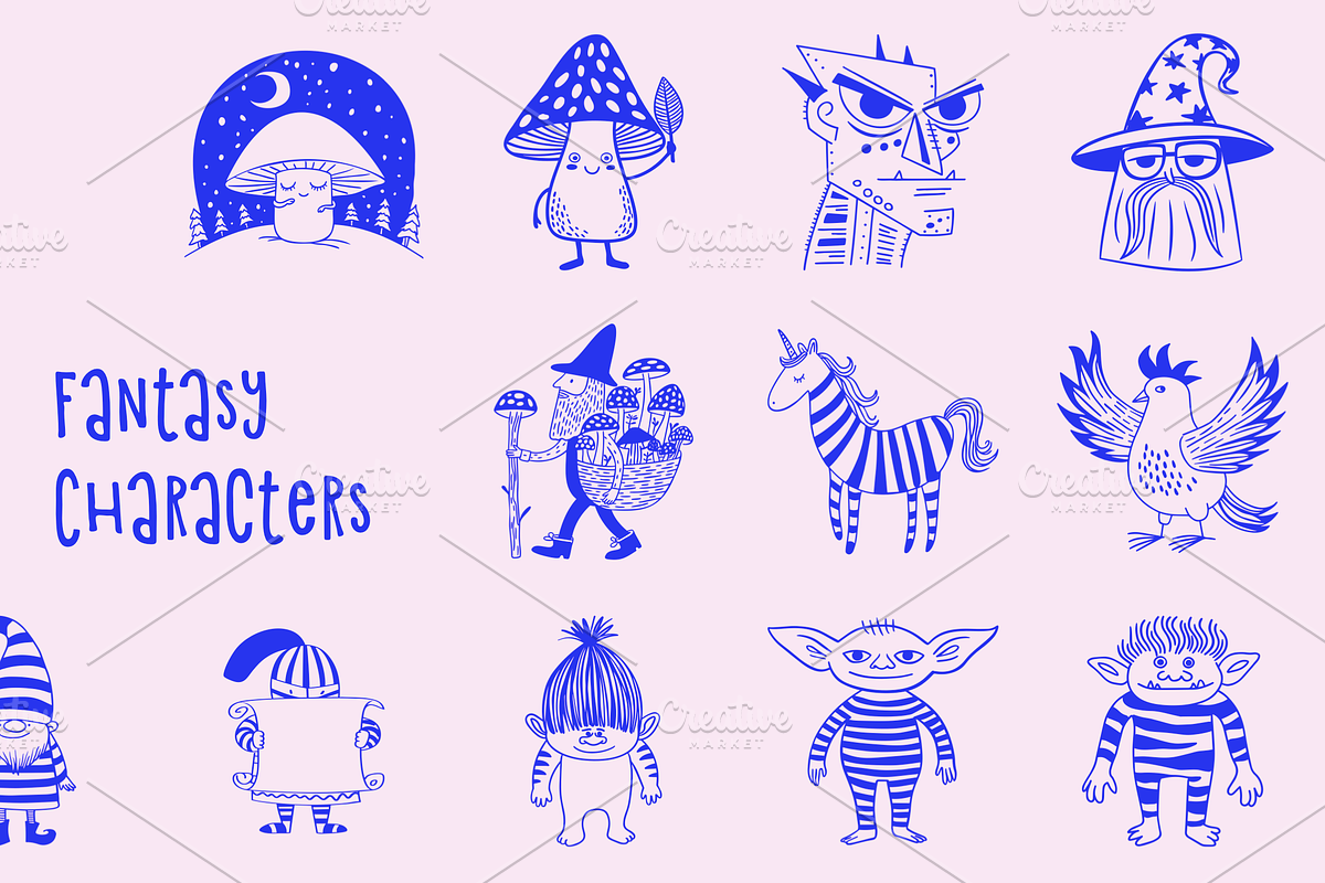 1001 Cute Doodles Bundle, an Object Illustration by Danil Polshin (Photo 25 of 65)