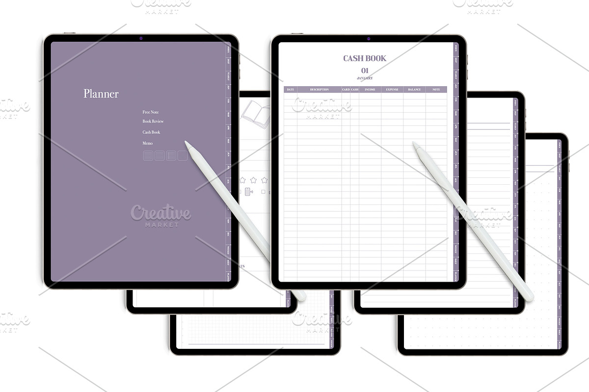 2027 Digital planner diary, a Stationery Template by dott (Photo 4 of 7)