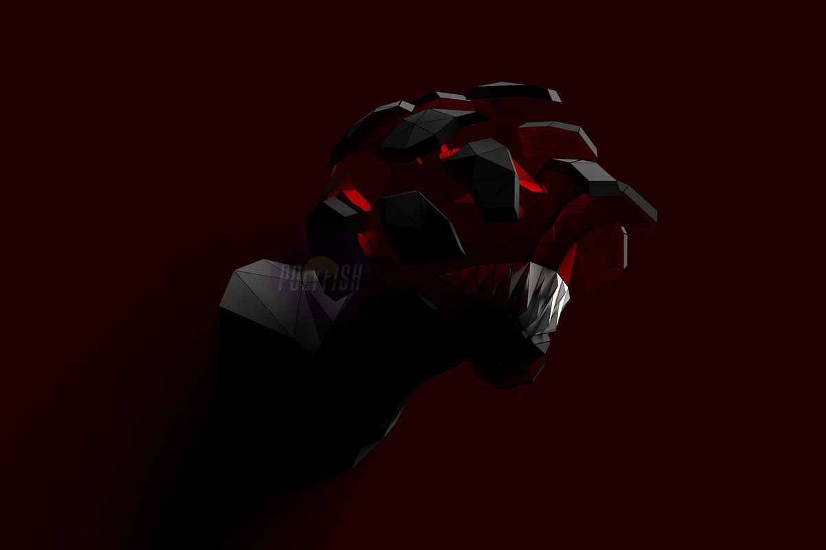 DIY Angel Death 3D model template, a Templates & Theme by PolyFish (Photo 1 of 6)