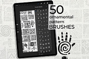 Ornaments-brushes for PROCREATE, a Brush Add-On by Dashamoony (Thumbnail 1 of 3)
