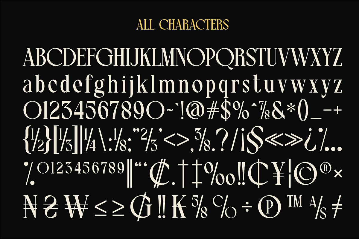 Besoni - Modern Serif Typeface preview 5