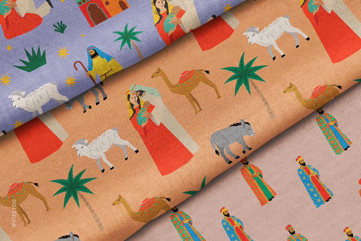Nativity Christmas Story, an Illustration by Pixejoo (Photo 12 of 15)
