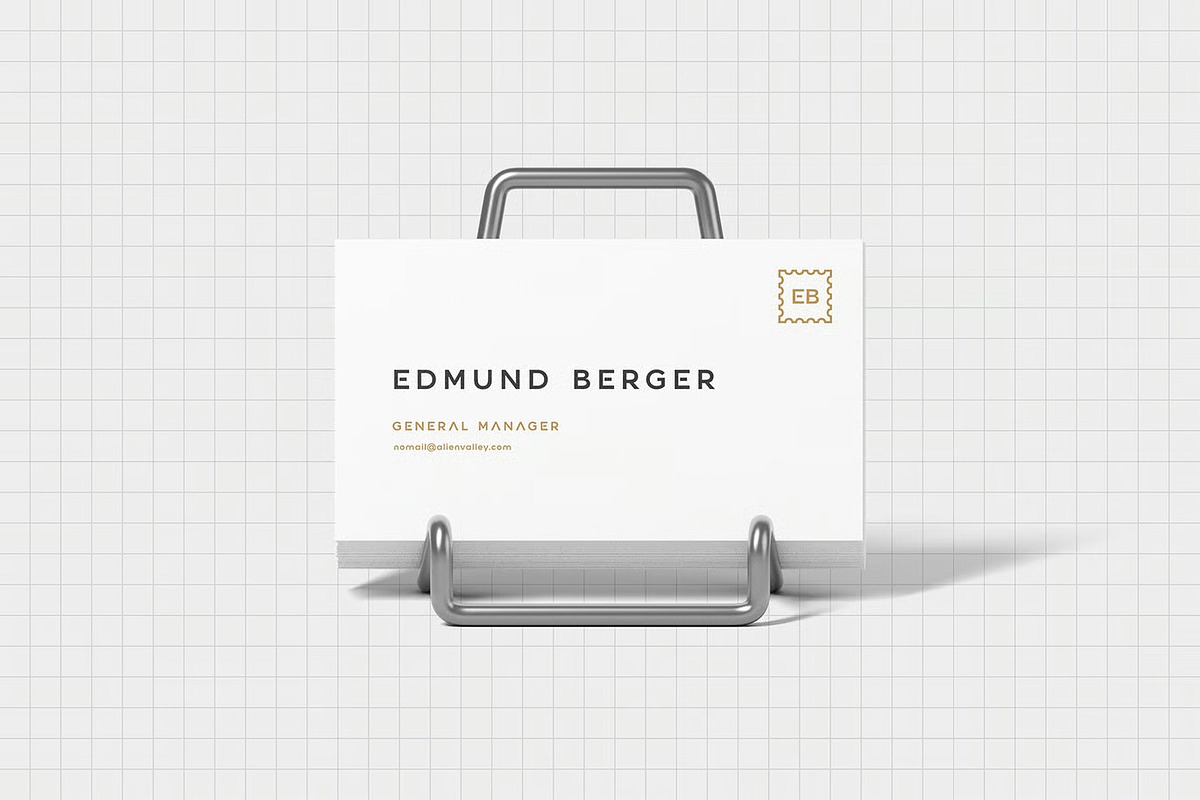Editable Business Card Mockup, an Advertising Mockup by zpackcreative (Photo 2 of 4)